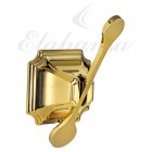 Elghansa Hermitage HRM-700-Gold Крючок одинарный,плоский, золото