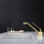 Elghansa URBAN XQ 1613301-MattGold Смеситель для раковины, матовое золото