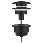 Elghansa WBT-227-Black Донный клапан 1 1/4" для раковины универсальный, черный