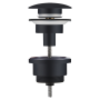 Elghansa WBT-227-Black Донный клапан 1 1/4" для раковины универсальный, черный
