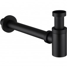 Elghansa  WBT-512-Black Сифон для раковины 1-1/4" цилиндрический, черный