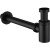 Elghansa  WBT-512-Black Сифон для раковины 1-1/4" цилиндрический, черный