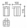 SCHEIN Elite 7057084 CR  Держатель освежителя воздуха, хром