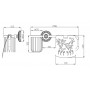 Zorg Antic AZR 20 SL Держатель освежителя воздуха и туалетной бумаги, серебро