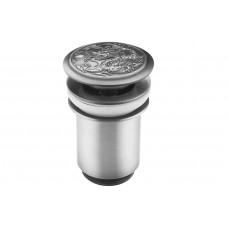 ZorG Antic AZR 1 SL Донный клапан универсальный серебро