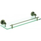 KORDI Luzerne KD 7513 Bronze Стеклянная полка с держателями, бронза 