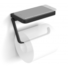  Langberger Accessories 35041D-BP  Бумагодержатель с металл. полкой, черный матовый