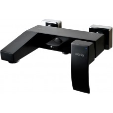 KORDI Black Line Edition KD 5204B - D46 Black/Chrome Смеситель для ванны/душа, чёрный