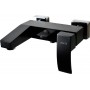 KORDI Black Line Edition KD 5204B - D46 Black/Chrome Смеситель для ванны/душа, чёрный