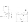 SСHEIN Whirl 42213/8035009 CR Смеситель для душа, хром