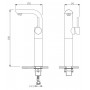 SCHEIN  Icon 47221/8026002 Смеситель для раковины, хром