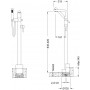 SСHEIN Icon 47505/8026018 CR Смеситель для ванны, хром