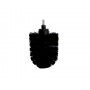 WasserKraft K-012 Щетка для унитаза без ручки запасная, черный