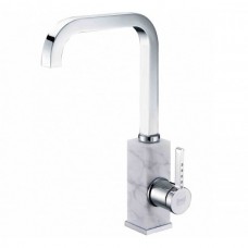 ZorG ZR-370Y Bianco Смеситель для кухни, хром